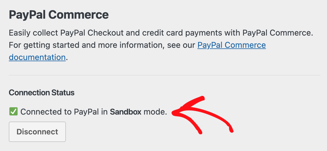 PayPal-connection-status