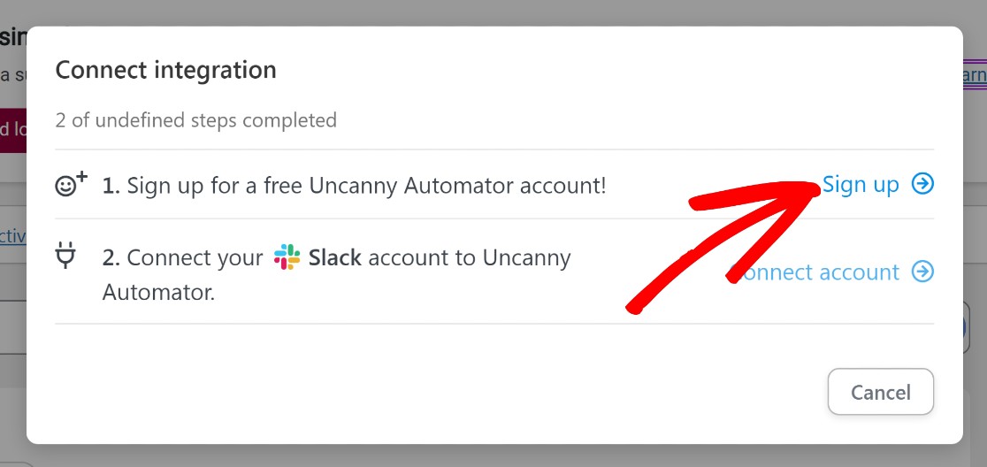 sign up uncanny automator