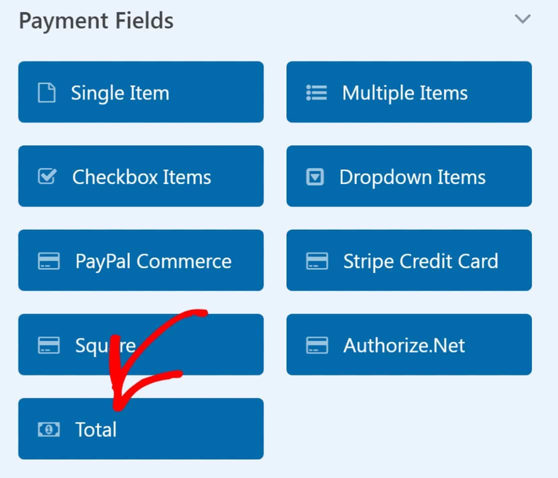 total field payment