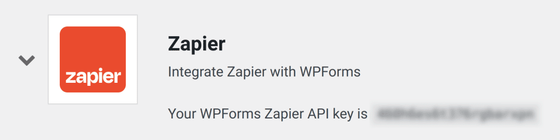 Zapier integration details