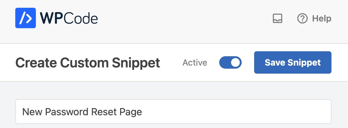 WPCode activate and save snippets