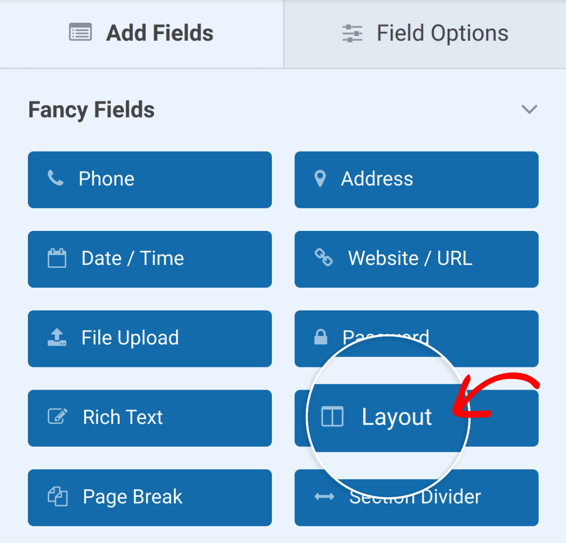 choose-the-layout-field