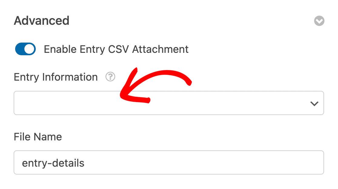 click-entry-information-field