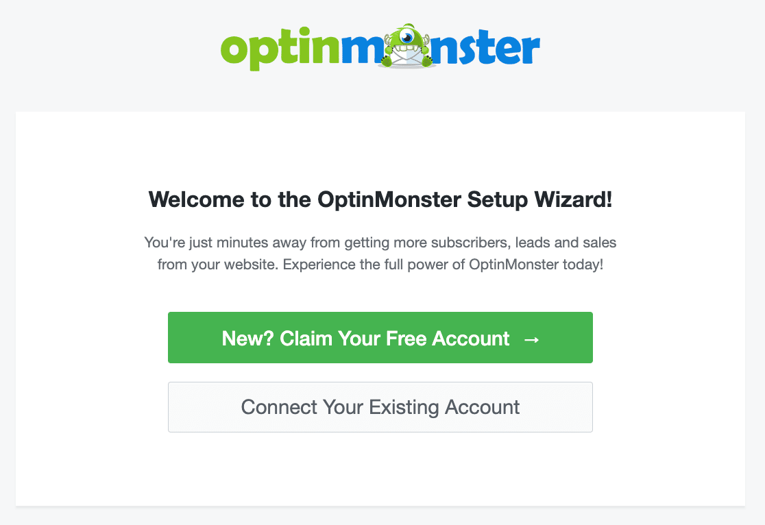Connecting your OptinMonster account to WordPress