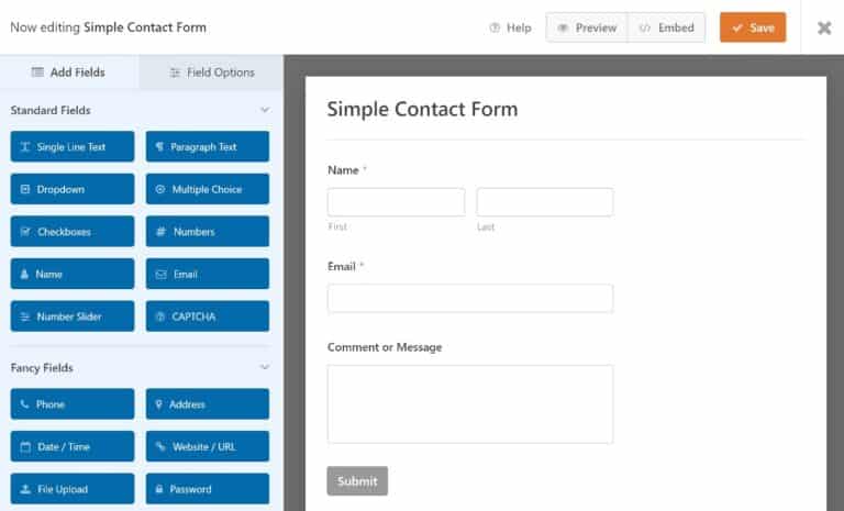 How to Show a Confirm Email Address Field on WordPress Forms
