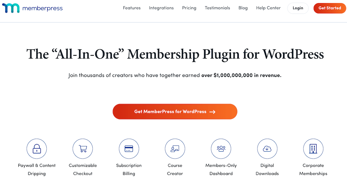 MemberPress website