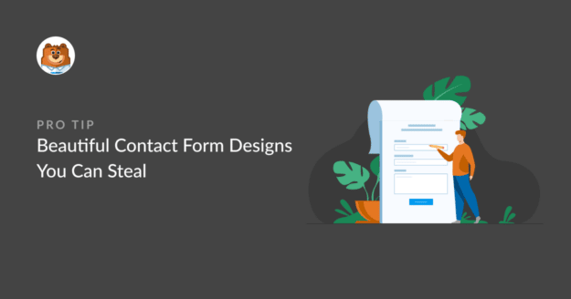 beautiful contact form designs you can steal