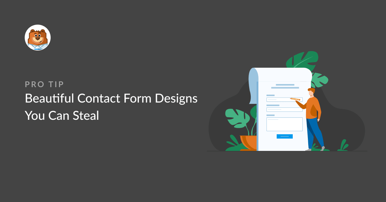 6 Beautiful Contact Form Designs You Can Steal (CSS Examples)