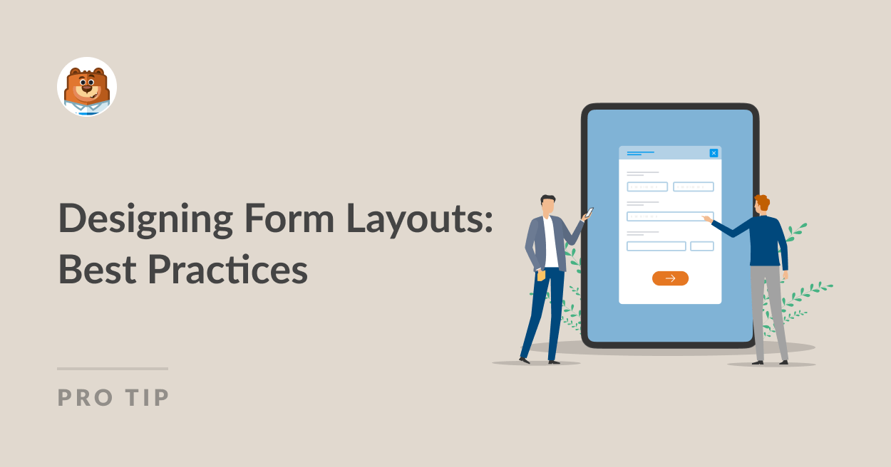 Buenas prácticas de diseño de formularios - WPForms