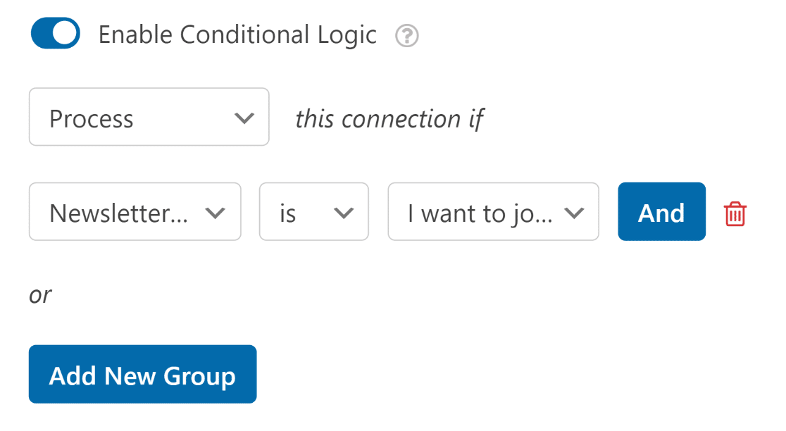 Conditional logic for spreadsheet entry