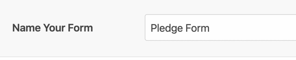How to Make an Online Pledge Form in WordPress (Easily)