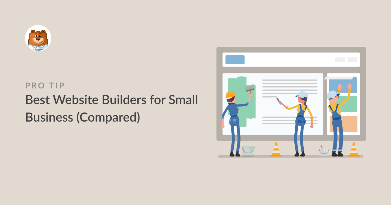 Best website builders for small business - WPForms Best website builders for small business