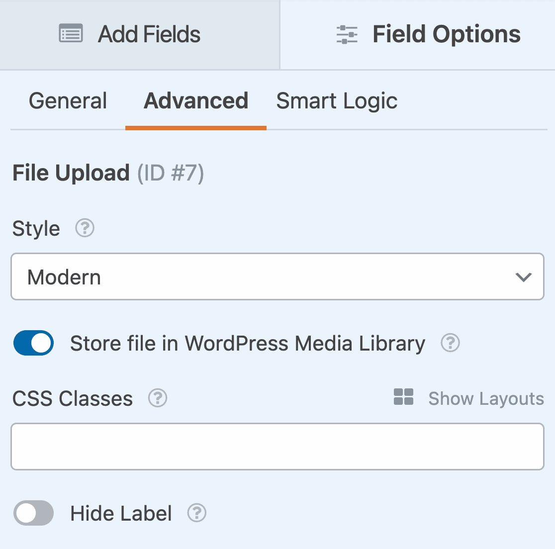 Storing file uploads in the WordPress Media Library