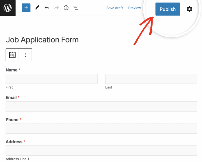 How to Create a Job Application Form in WordPress