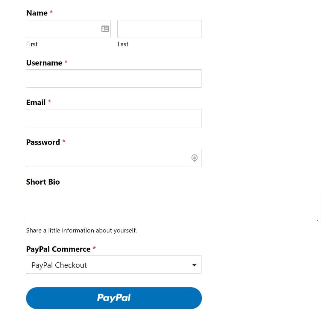 How To Create a WordPress Registration Form With Payment (PayPal)