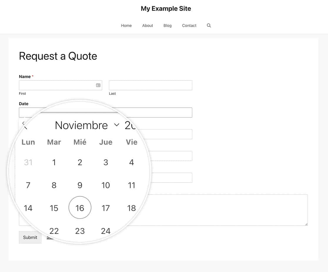 using these two snippets you can now localize the date picker