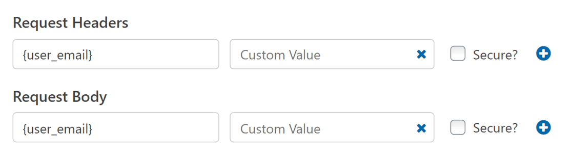 Using Smart Tags in Request Header and Request Body