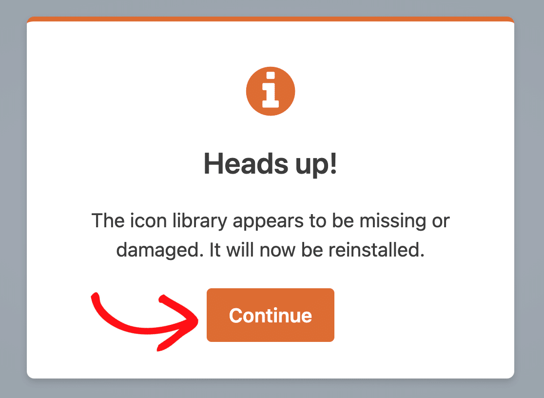 click-ok-to-reinstall-icon-library
