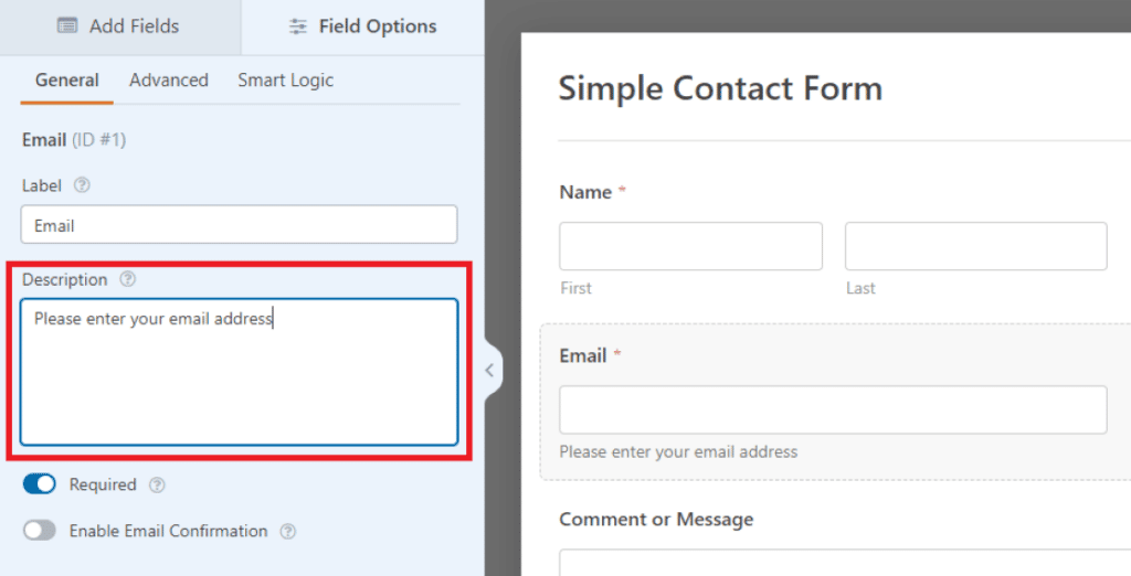 How to Add Instructional Text to a Form (4 Ways)