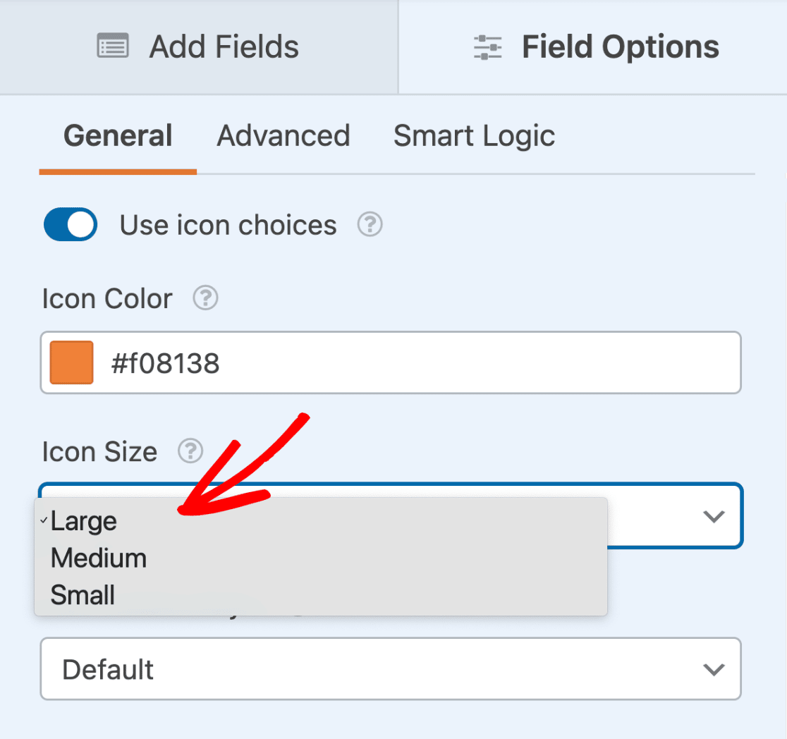 select-an-icon-size