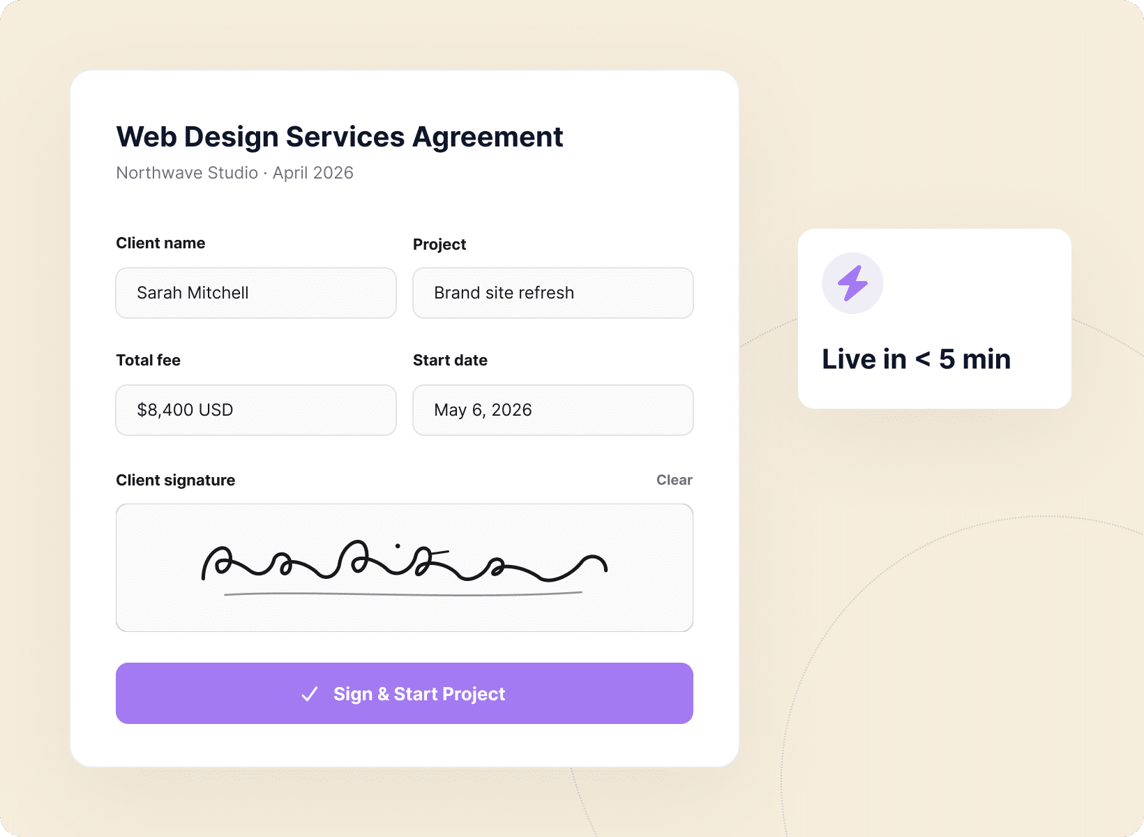 Contract Example Ui Wordpress Legally Binding WordPress Signature Plugin with PDF - WPForms
