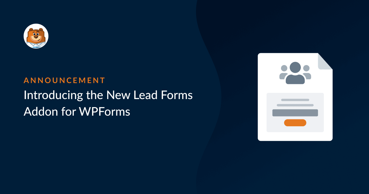 Apresentando o novo addon de formulários de leads