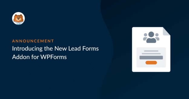 Introducing the new lead forms addon