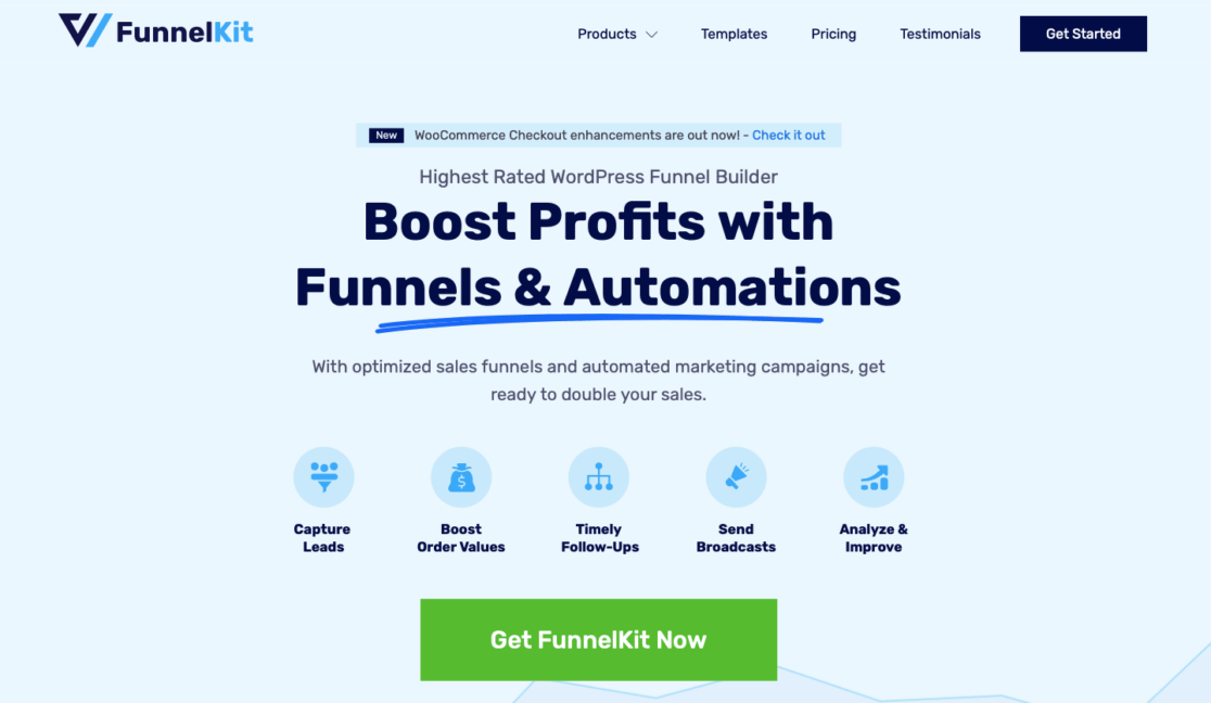 FunnelKit website