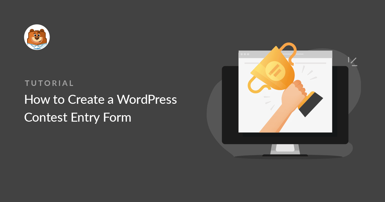 Cómo crear un formulario de inscripción a concursos en WordPress