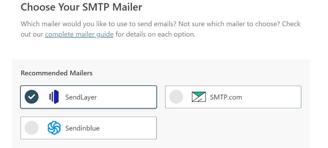 Connecting WP Mail SMTP with SendLayer