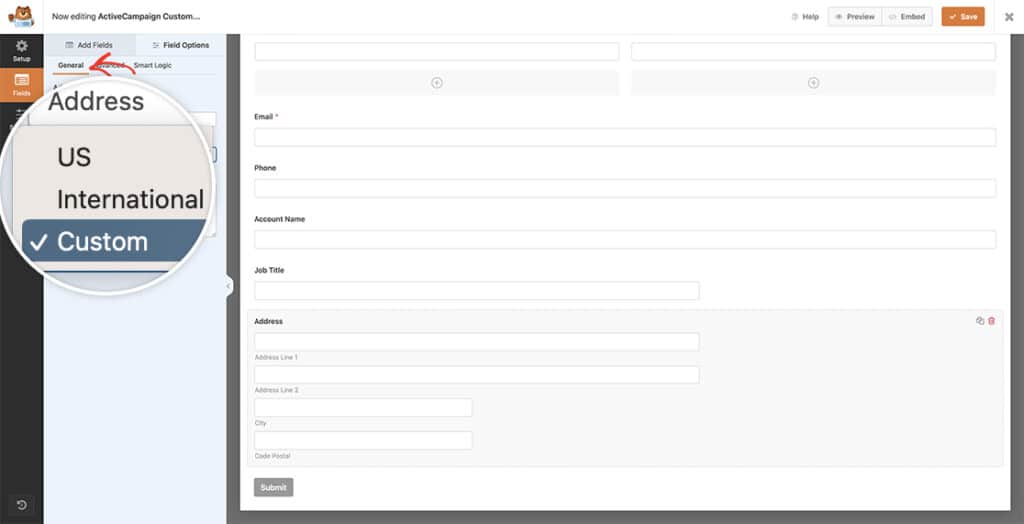 How to Customize the Address Field Layout