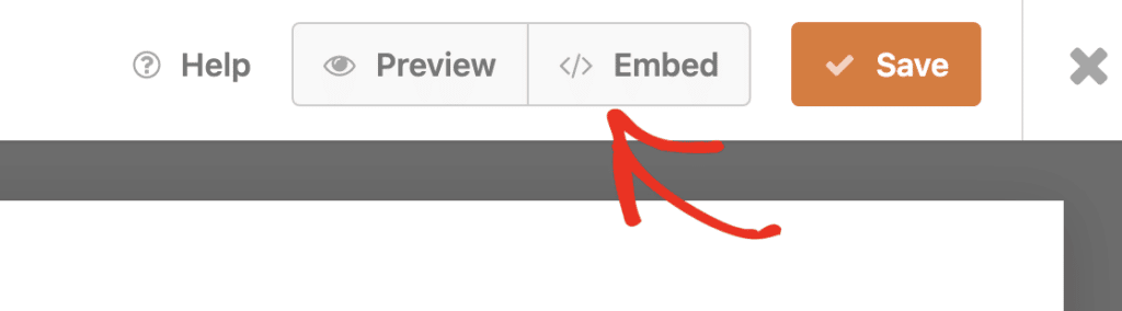 Embed Form - WPForms Incorporar formulário