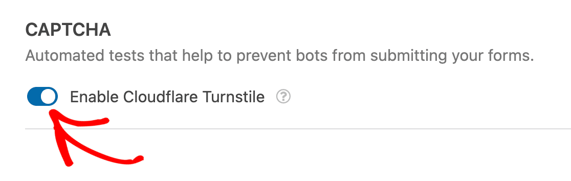 Enabling Couldflare Turnstile