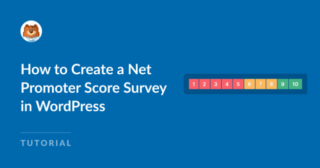 How to Create a Net Promoter Score Survey in WordPress
