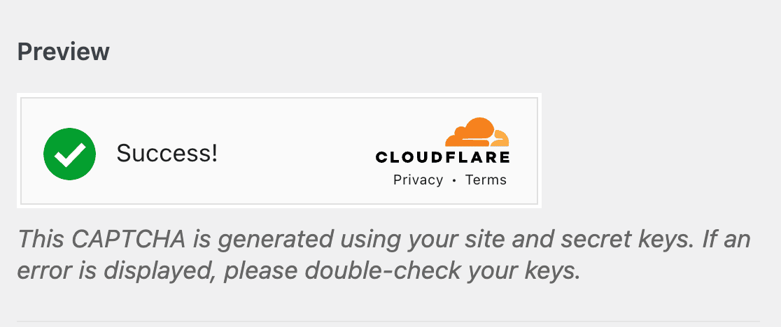Cloudflare Captcha preview