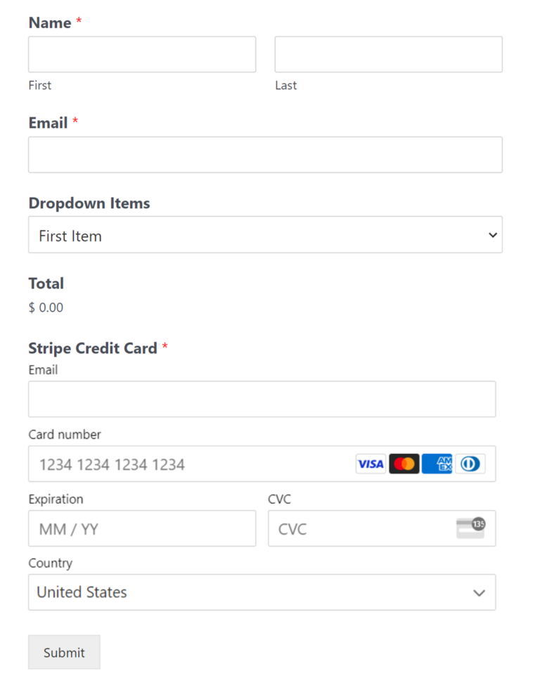 Stripe Pro Addon