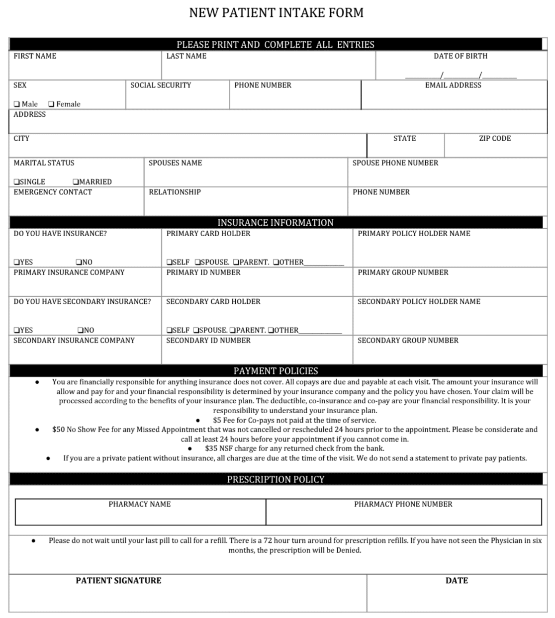 Blog Article - Online Patient Intake Forms – Making it Easier for