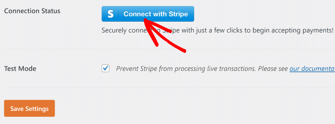 Connect with Stripe