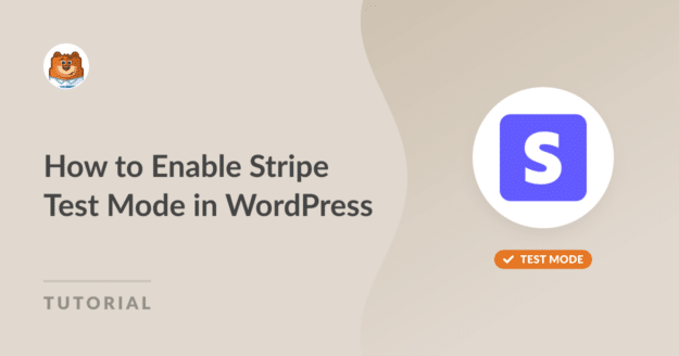How to enable Stripe test mode in WordPress