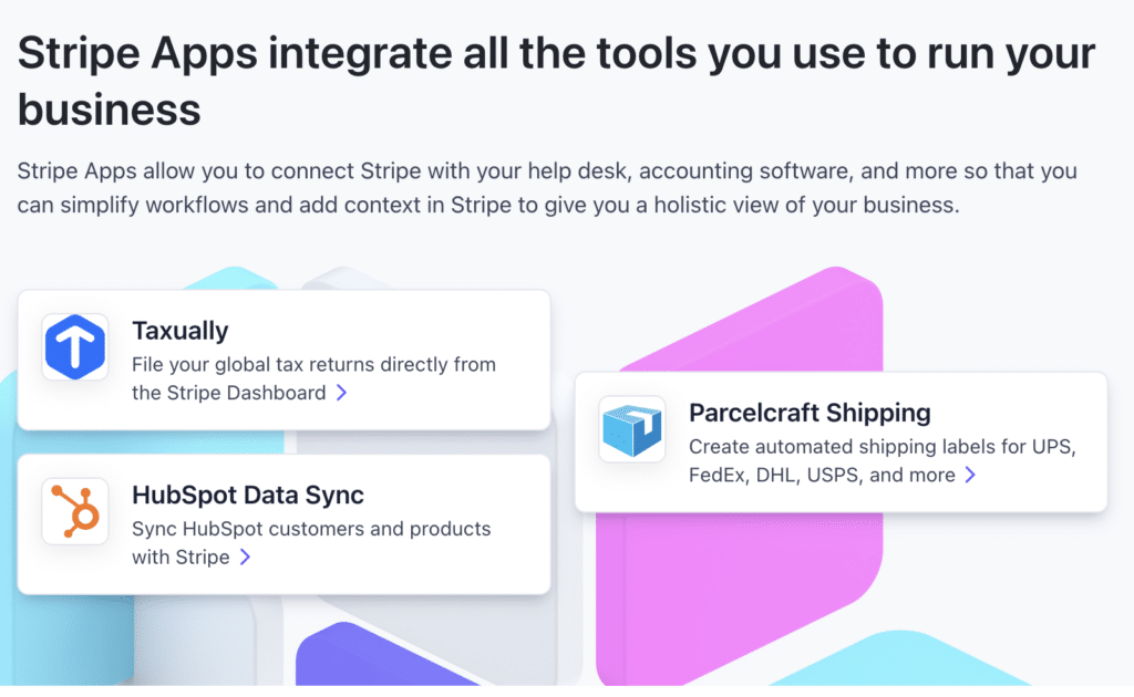 Stripe apps