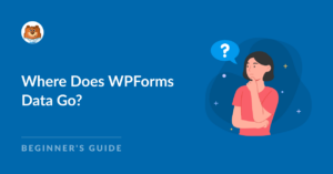 Where does WPForms data go