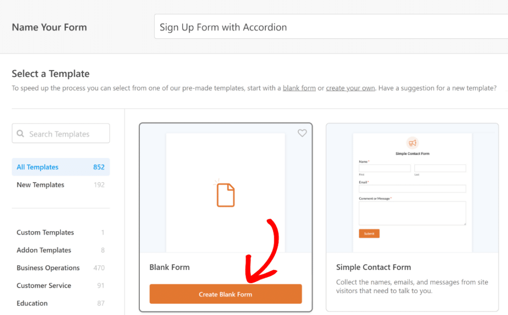 How to Create an Accordion Form Design in WordPress