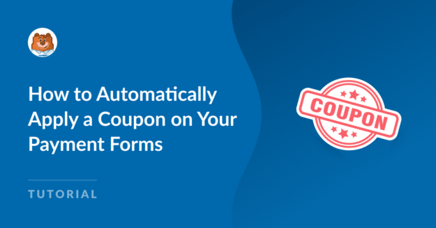 How to Automatically Apply a Coupon on Payment Forms