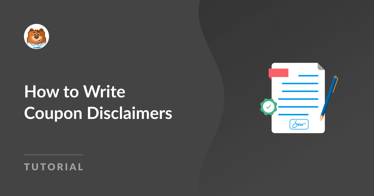 Como Escrever Avisos de Isenção de Responsabilidade de Cupons - WPForms Como Escrever Isenções de Responsabilidade de Cupom