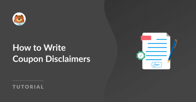 How to Write Coupon Disclaimers