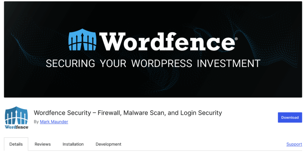 plug-in de segurança Wordfence