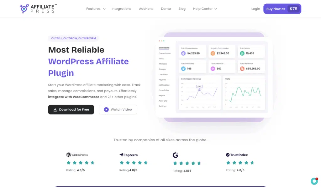 affiliatepressplugin ホームページ