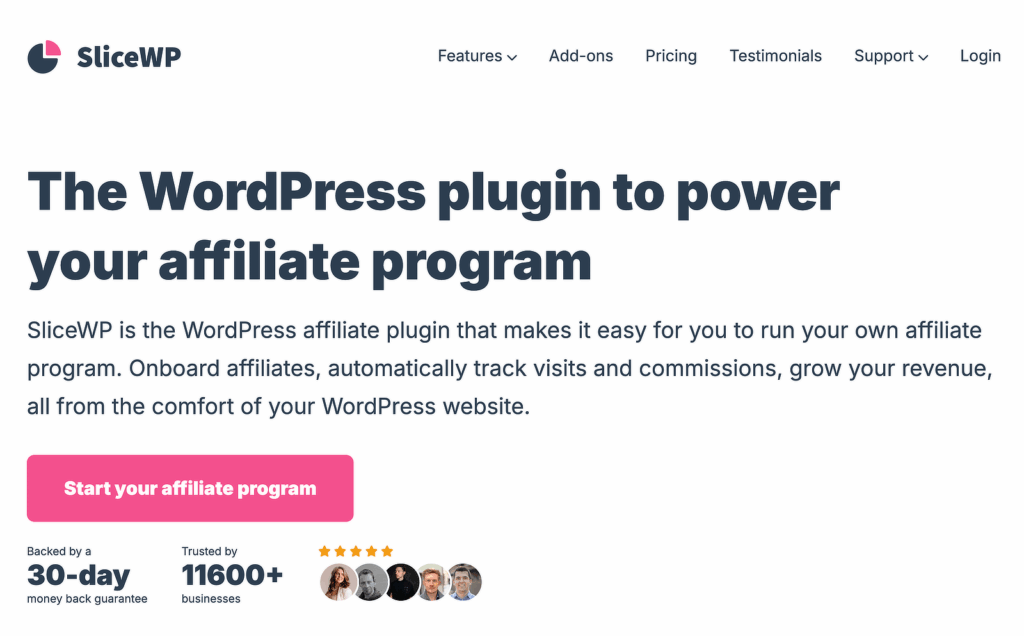 slicewp homepage