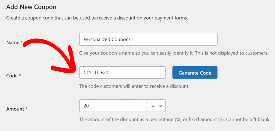 Personalized coupon
