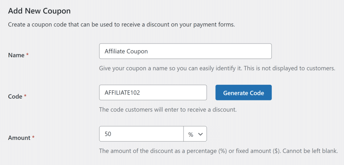 affiliate coupon